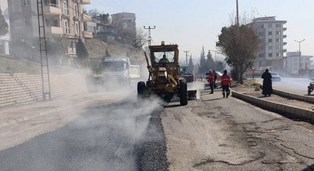 Büyükşehir, Dulkadiroğlu’nda Yolları Bir Bir Yenilemeye Devam Ediyor