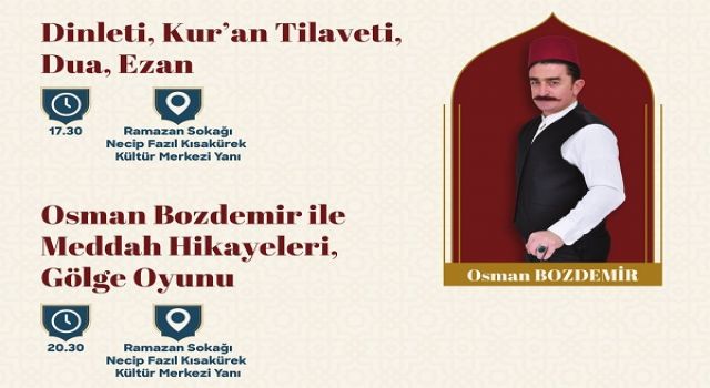 Ramazan Sokağı’nda Geleneksel Eğlence ve Maneviyat Bir Arada