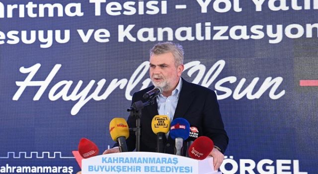 Başkan Görgel, “854 Milyonluk Yatırımlarımız Çağlayancerit’imize Hayırlı Olsun”