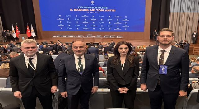 Başkan Görgel, AK Parti Genişletilmiş İl Başkanları Toplantısı’na Katıldı