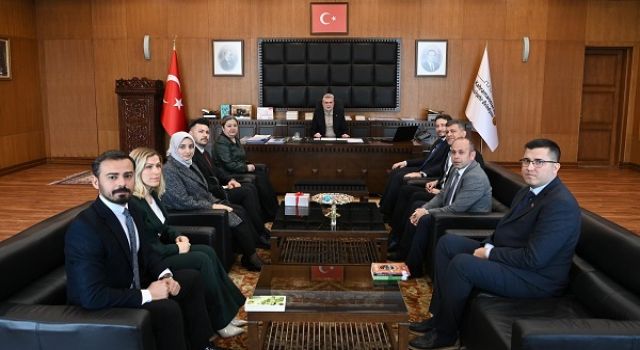 Başkan Görgel, Kütüphane Haftası’nda Kültür Heyetini Ağırladı