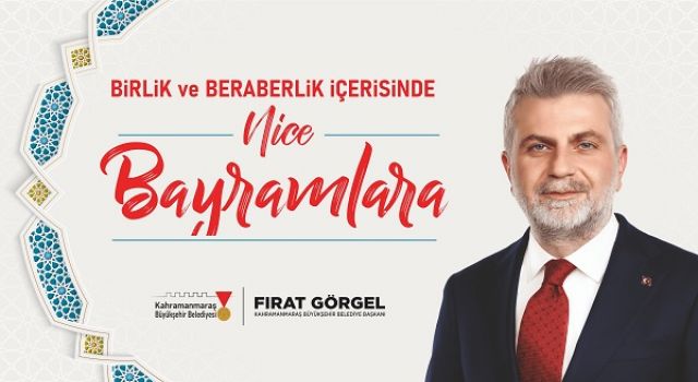 Başkan Görgel: “Ramazan Bayramı’mız Kutlu Olsun”