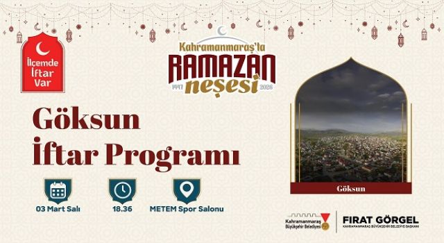 Birlik ve Beraberliğin Yeni Durağı Göksun Olacak