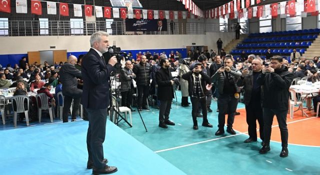 Büyükşehir’in Gönül Sofrası Türkoğlu’nda Kuruldu