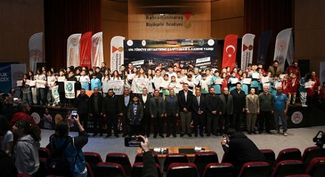 Kahramanmaraş Oryantiring U14 Türkiye Şampiyonasına Ev Sahipliği Yaptı