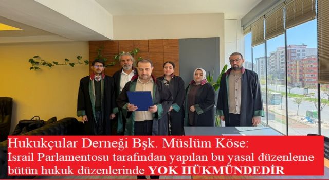 Hukukçular Derneği İdam Yasasına Tepki Gösterdi