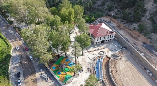 Çınaraltı Sosyal Tesisleri’nde Son Hazırlıklar Yapılıyor