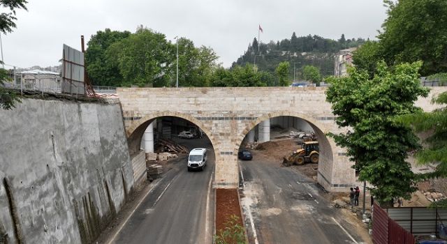 Tarihi Kanlıdere Köprüsü’nün Restorasyonu Tamamlanıyor