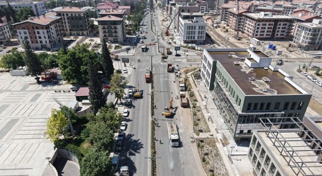 Azerbaycan Bulvarı’nda Güçlü Altyapı İçin Yoğun Mesai