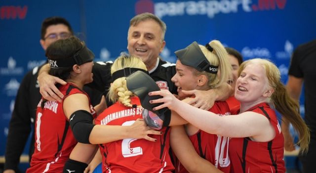 Büyükşehir’in Kadın Goalball Takımı Avrupa İkincisi