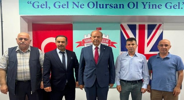 Ersin Tatar, İngiltere Kahramanmaraşlılar Derneği’ni Ziyaret Etti