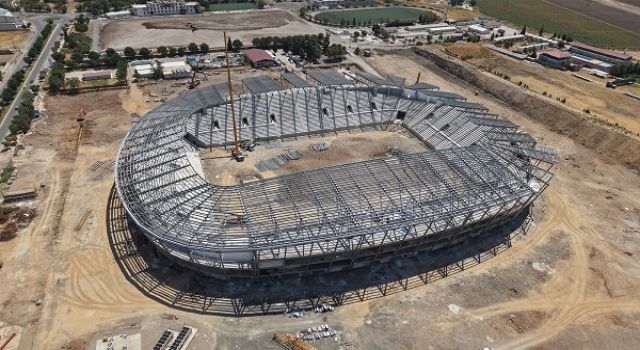 Şehrin Yeni Spor Üssünde Adım Adım Sona Doğru