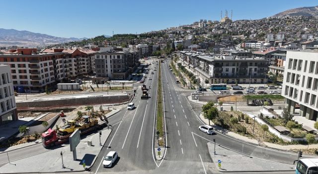 Büyükşehir, Kuddusi Baba Bulvarı’nda İlk Etap Çalışmalarını Tamamladı