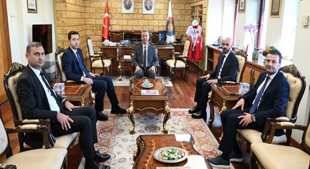 Gençlik Hizmetleri Genel Müdürü Efendioğlu’ndan Rektör Okumuş’a Ziyaret