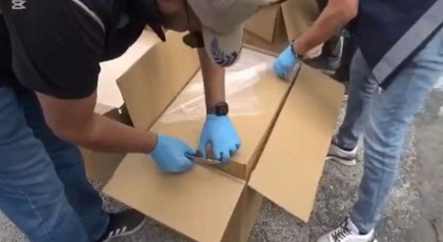 Kahramanmaraş’ta kaçakçılık operasyonu: 2 milyon 62 bin 500 dal makaron ele geçirildi