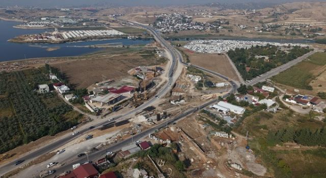 Kuzey Çevre Yolu Batı Girişi Hızla Yükseliyor