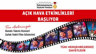 Büyükşehir Açık Hava Etkinlikleri Başlıyor