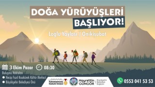 Doğa Yürüyüşleri’nde Yeni Rota Loğlu Yaylası!