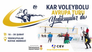 Kar Voleybolu Avrupa Turu Yedikuyular’da!