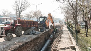 KÖPRÜLÜ KAVŞAK ALANINDA ALTYAPI ÇALIŞMALARI BAŞLADI