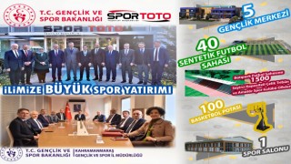 İLİMİZE BÜYÜK SPOR YATIRIMI