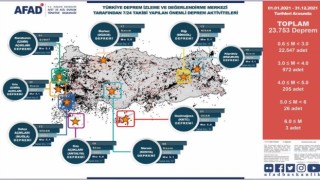 1- 7 Mart Deprem Haftası AFAD Türkiye’nin Afet Risk Haritasını Çıkardı