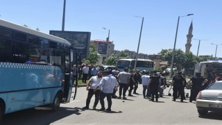 Yola Fırlayan Yayaya Halk Otobüsü Çarptı