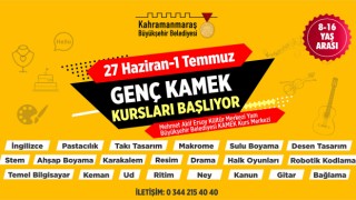 Genç KAMEK Kursları Başlıyor