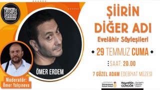 Evelâhir Söyleşileri’nin Konuğu Şair Ömer Erdem