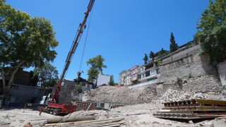 Kanlıdere’nin Yeni Köprüsünde Çalışmalar Hızla İlerliyor