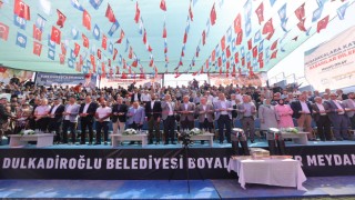 BOYALI GÜREŞLERİ NEFES KESTİ