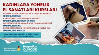 Büyükşehir’in El Sanatları Kurslarında Kayıtlar Başladı