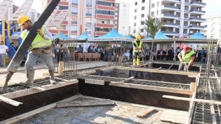 Muhtarlık Hizmet Binasının Temeli Atıldı