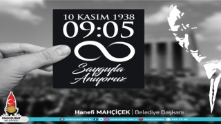 Başkan Mahçiçek’ten ‘10 Kasım’ Mesajı