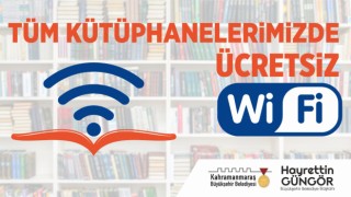 Büyükşehir Kütüphanelerinde Ücretsiz İnternet