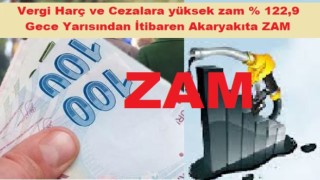 Zam Yağar Zam Üstüne