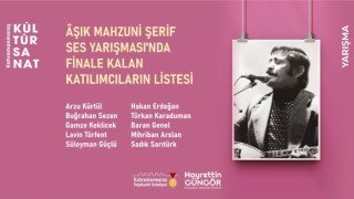 Âşık Mahzuni Şerif Türküleri Ses Yarışması Finalistleri Belli Oldu