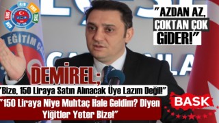 Teç-Sen'den Basın Açıklaması: "Azdan Az Çoktan Çok Gider"