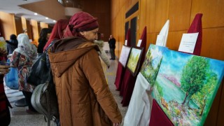 Büyükşehir’in Resim Sergisine Yoğun İlgi