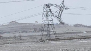 Kopan Yüksek Gerilim Hattı Korkuttu 