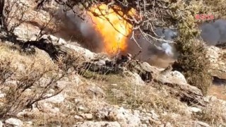 PKK’nın Bomba Deposu İmha Edildi 