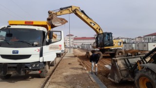 Afşin ve Elbistan’da da Geçici Barınma Merkezlerinin Altyapısı Büyükşehir’den