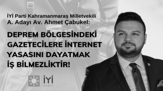 Çabukel: Deprem Bölgesindeki Gazetelere İnternet Yasasını Dayatmak İş Bilmezliktir!