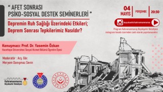 Psiko-Sosyal Destek Seminerleri Devam Ediyor