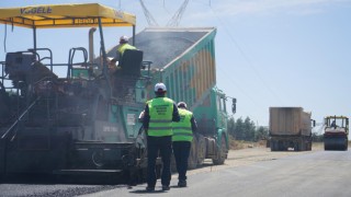 Şehir Mezarlığının Bağlantı Yolu Yapıldı