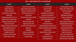 2023-2024 Sezonu TFF 2. Lig ve TFF 3. Lig Grupları Kura Çekimi Yapıldı