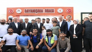 Bakan Yumaklı ve Başkan Güngör’den Dayanışma Obası’nda Bayram Ziyareti