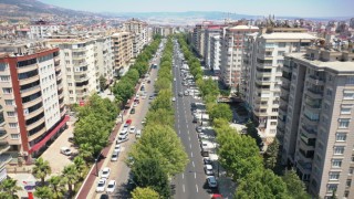 Binevler Cadde Yenileme Projesinde Asfalta Geçildi