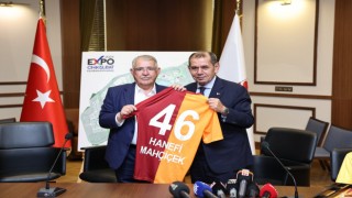 Galatasaray Spor Kulübü’nden Başkan Mahçiçek’e teşekkür ziyareti