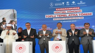 Yeni Kahramanmaraş’ın Temelleri Atıldı